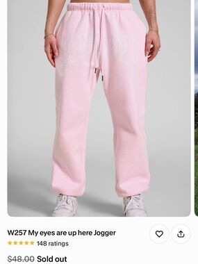 YoungLA pink joggers
